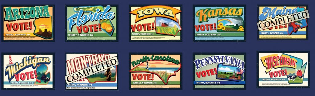 Postcards To Swing States